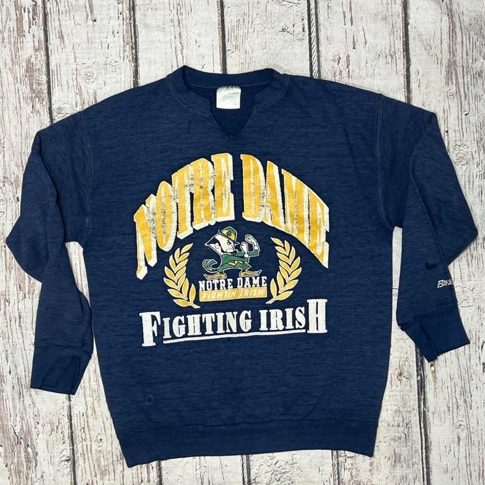 VTG Notre Dame University Fighting Irish 1980s Sweatshirt